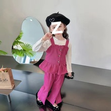 女宝宝套装洋气秋季婴儿幼儿衣服春秋1一6岁0小童装2儿童女童秋装