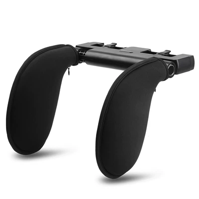 sleeping pillow children's seat neck | Headrest - a05-black-cloth-style