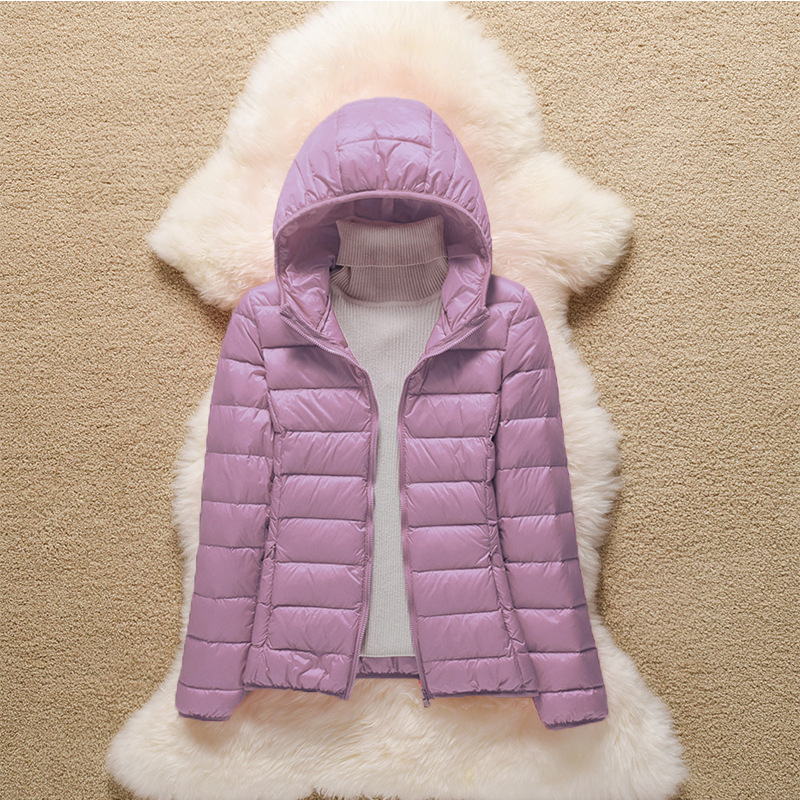 Lightweight down Jacket Women's Short 2024 New Large Size Off-Season Clearance White Duck down Lightweight Jacket Winter Hot Style Trend Lightweight down Jacket Women's Short 2024 New Large Size Off-Season Clearance White Duck down Lightweight Jacket Winter Hot Style Trend