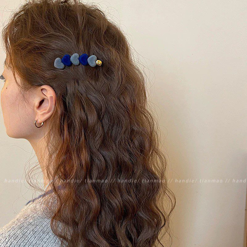 Clip de cabello de flor de leopardo para mujeres clip de cabello de alto nivel frente clip de frangeo 2025 nuevo clip lateral clip de cabello toque