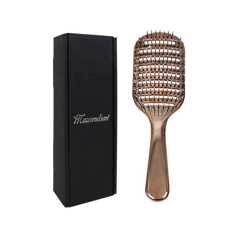 工場直販 新型スムースヘアカーブブローヘアラージカーブコーム ラージブローヘアコーム ふわふわヘアコーム スタイリングコーム|undefined