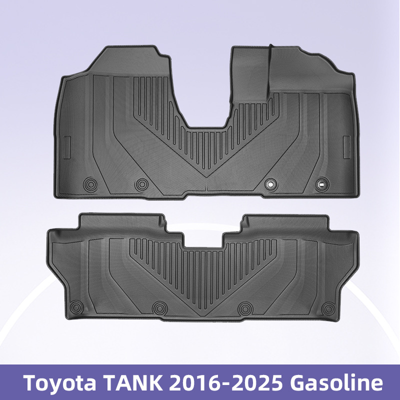 Para Toyota TANK 2016-2025 combustible timón derecho 3D material para todo clima tapete tapete