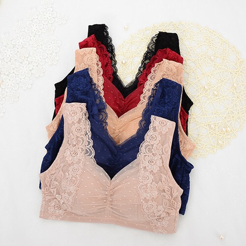 New Lace Underwear Women's Foreign Trade Fashion Lace Bra Underwear Old 078