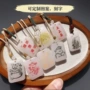 新疆天然刻字玉石金丝玉