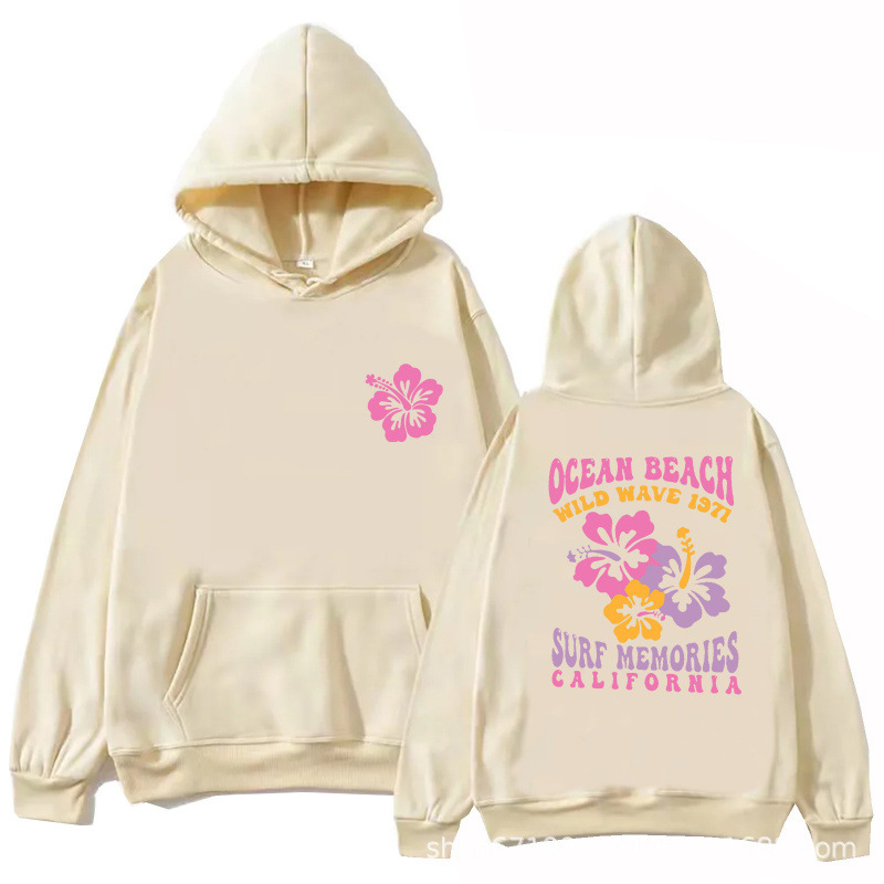 Cross-Border Siesta Beach Fashion Hoodie with Pocket Hooded Sweatshirt Pullover Sweatshirts Cross-Border Siesta Beach Fashion Hoodie with Pocket Hooded Sweatshirt Pullover Sweatshirts