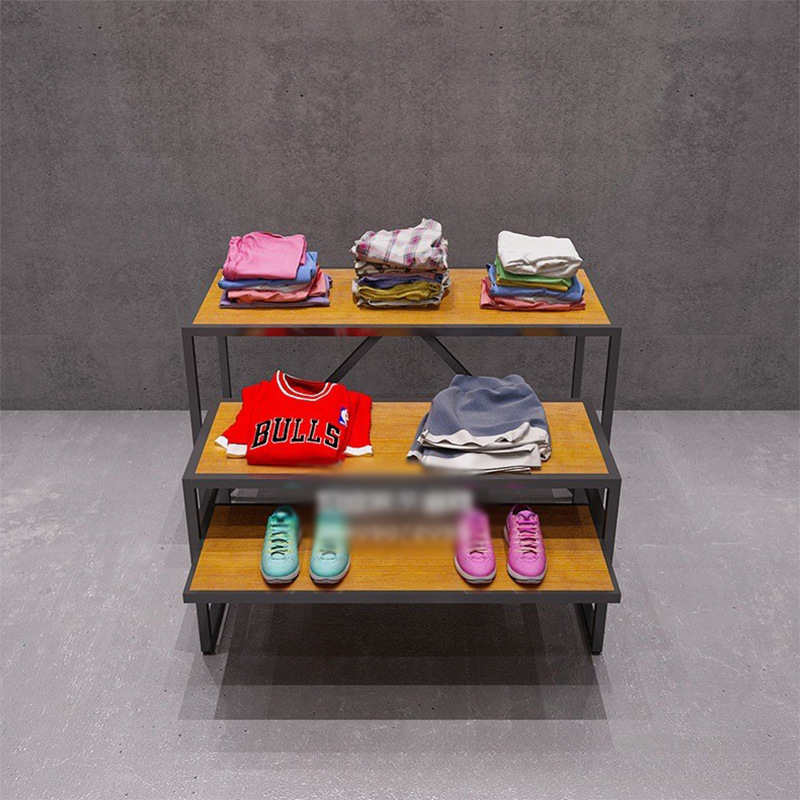 Tienda de ropa estante de exhibición gabinete de exhibición de pared Zapatero tienda de zapatilla de deporte estante centro comercial tienda de zapatos estante de zapatos