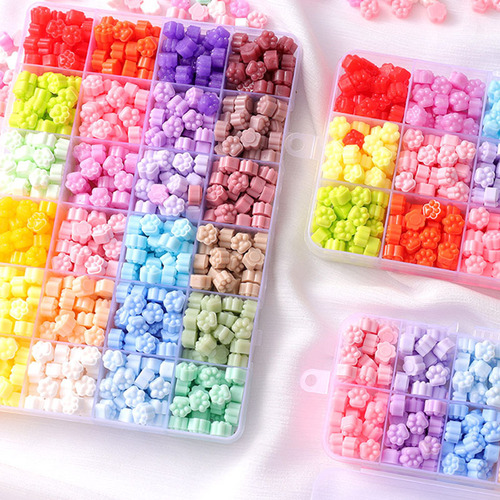 Fire paint wax granules 24 colors boxed fire paint seal tools full set wholesale wax granules multi-color styles fire paint wax granules