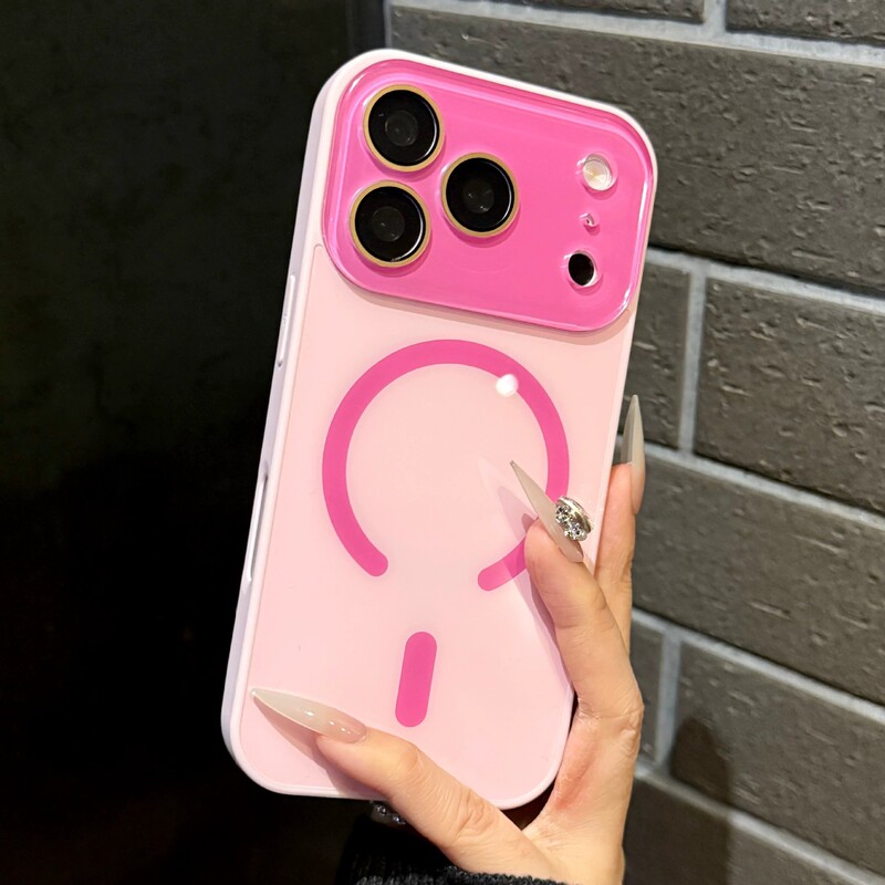 Built-in lens protector suitable for Apple 17 Pro Max phone case, iPhone 16 magnetic, 15 large view window, 12 anti-fingerprint Built-in lens protector suitable for Apple 17 Pro Max phone case, iPhone 16 magnetic, 15 large view window, 12 anti-fingerprint