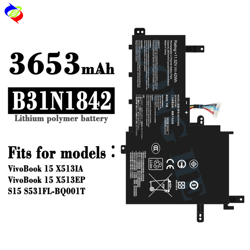 Suitable for Asus Vivobook 15 X5131A Brand New Notebook Battery B31N1842 Factory Wholesale Export