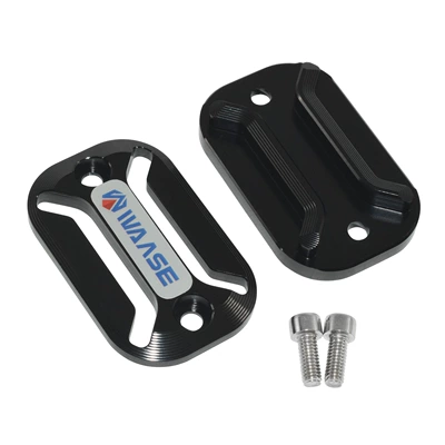 Motorcycle frame, net bumper chassis plate - brake-pump-cover-black