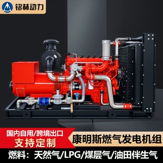 康明斯350kw燃气发电机组 天然气LPG 发电 全自动ATS并机并网电站