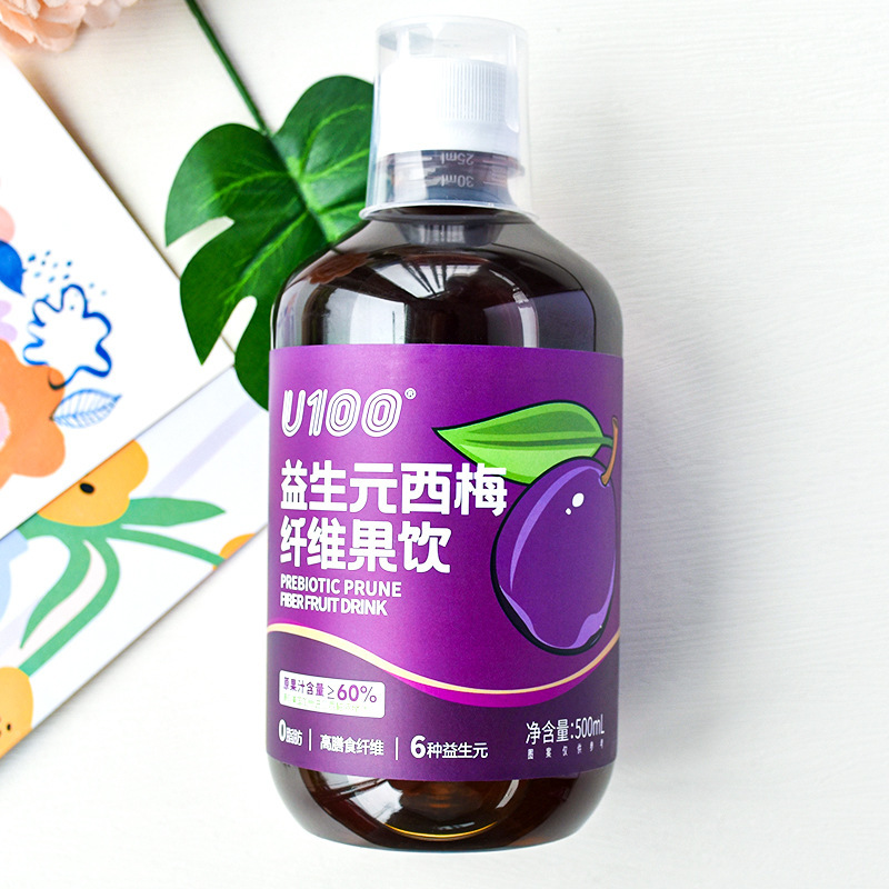 益生元瓶装500ml0120m汁l西梅u果饮西梅汁益生元袋装果纤维10西梅|undefined