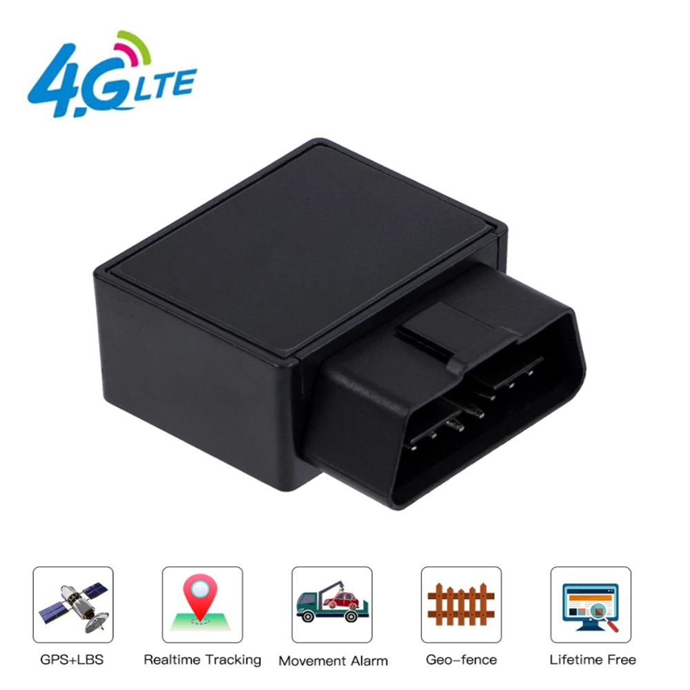 4g Tk816 Obd Vehicle Gps Locator Obd Anti-Theft Alarm Obd Interface Free Installation