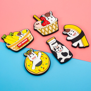 Silicone Glue Refrigerator Magnets Customized in Small Batches Cute Anime Star Peripheral Soft Magnetic Creative Gifts Customized