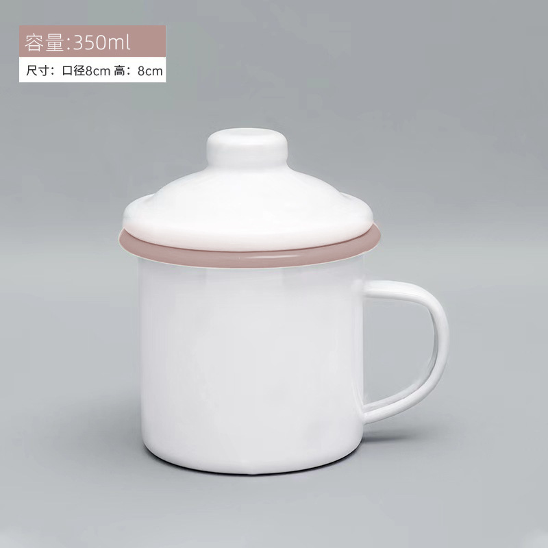 Taza de esmalte de hierro DiDi Avatar Temporada de graduación de jardín de infantes Regalo de cumpleaños Taza de cerámica conmemorativa de graduación