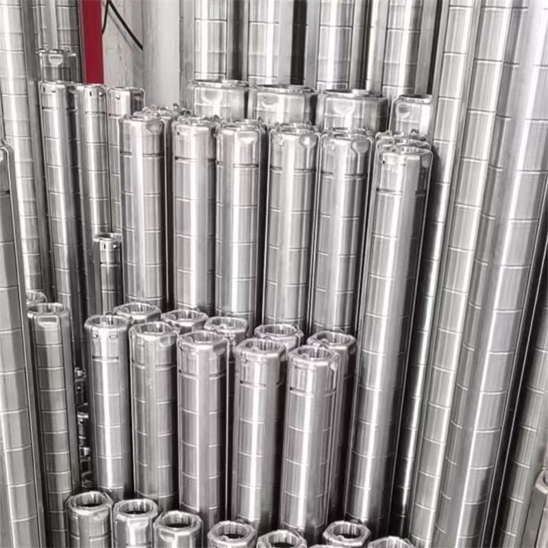 Bomba Sumergible para Pozos Profundos de Tipo QJ, Trifásica de 380V, Elevación Alta, Grado Industrial, Equipo de Bombeo para Riego Agrícola, Acero Inoxidable