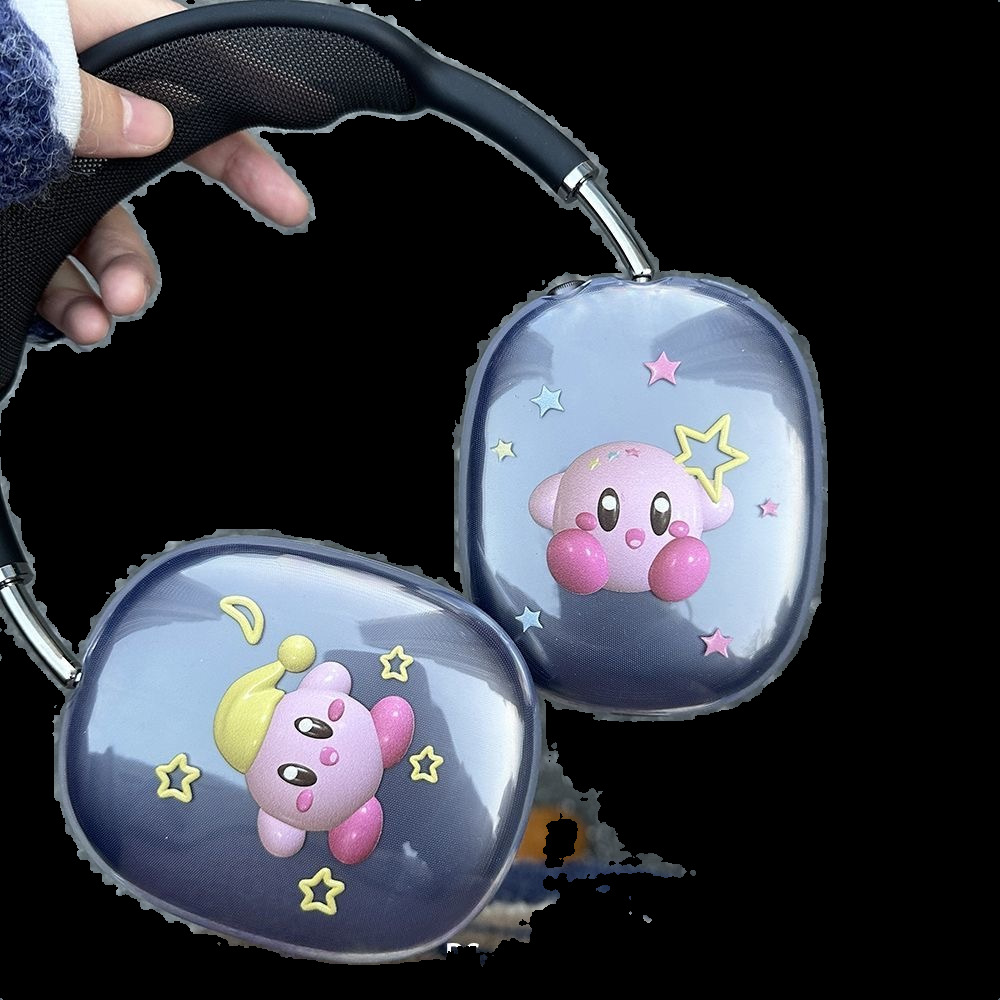 Aplicable a Apple Max auricular caso AirPodsMax funda protectora Apple auriculares caso TPU suave caso pintado