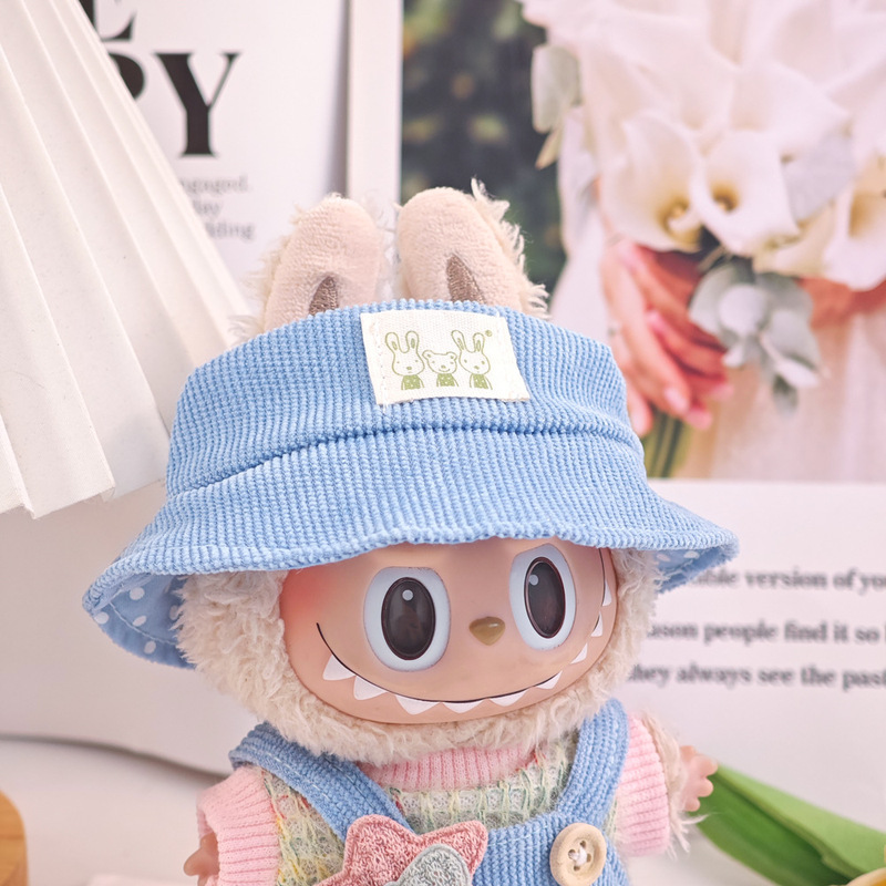 17 センチメートルラブブハートビートラブブビニールぬいぐるみペンダント服オーバーオールスーツ着替えベビー服靴|undefined