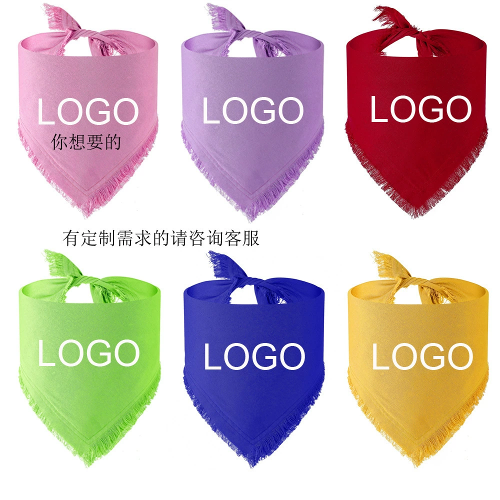 Трансграничные новые хлопчатобумажные кисточки для домашних животных повседневные салфетки для домашних животных дельта для собак день рождения собачий шарф оптом