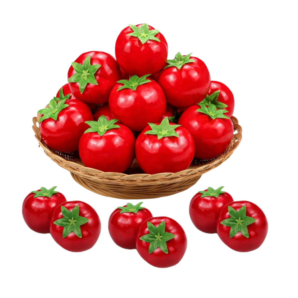 Simulation foam tomato tomato home tomato fake fruit and vegetable…