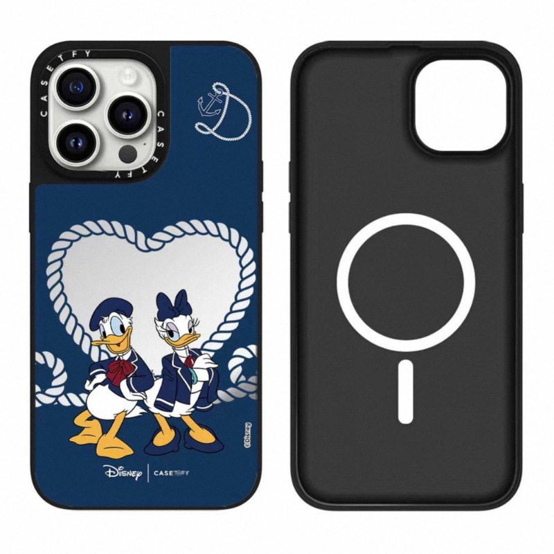 CASE 도널드 덕 앤 데이지 [오리지널 미러 Magsafe 마그네틱]