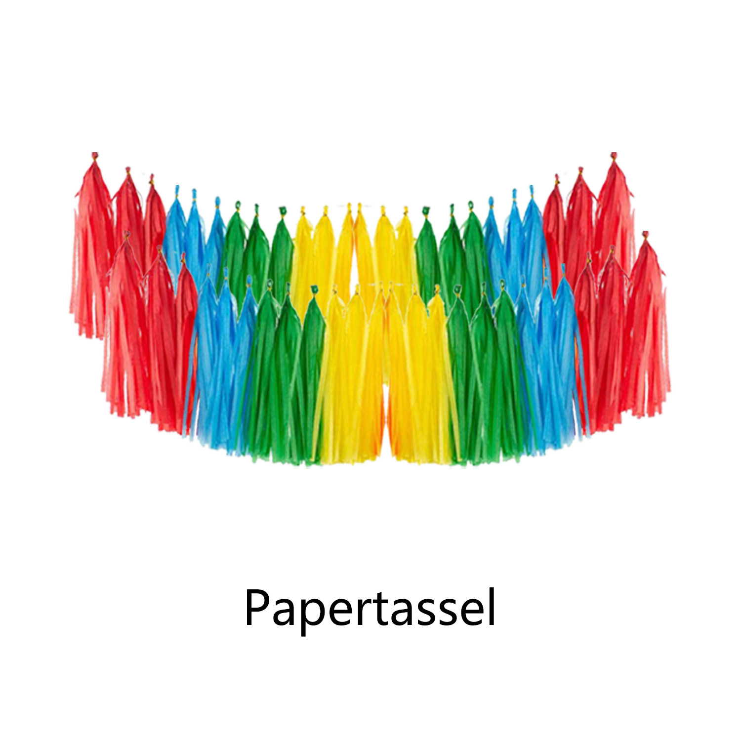 Tassel 20PCS (4 colors*5)-Green Mario