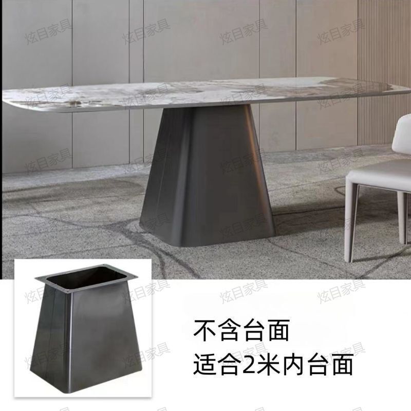 家庭用ステンレステーブル脚スタンド大理石角テーブル脚ベース軽贅沢高級岩板贅沢石テーブル脚|undefined