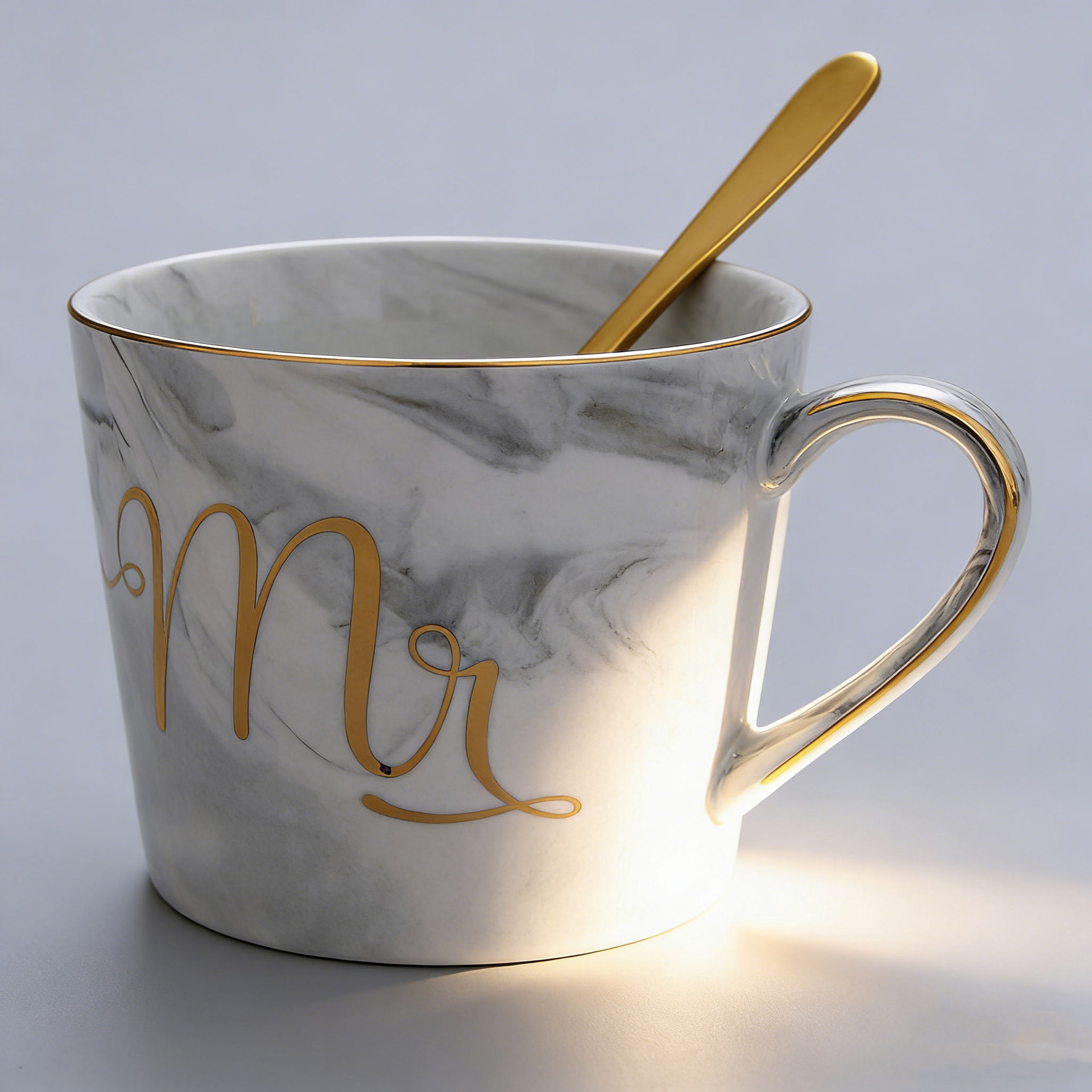 520 tazas de mármol para parejas, estilo transfronterizo, tazas de cerámica para parejas, set en caja de regalo, tazas de recuerdo, logotipo personalizado. image 5