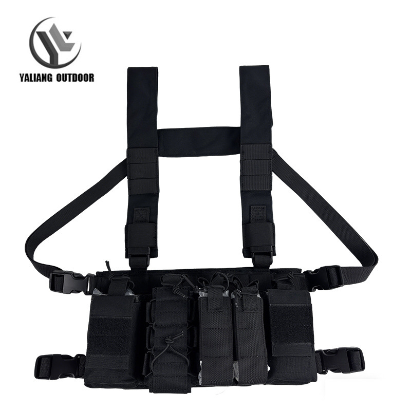 D-3 Chest Harness Outdoor Military Fan Multifunctional Waterproof Nylon Molle Training Uniform Tactical Chest Harness Tactical Equipment D-3 Chest Harness Outdoor Military Fan Multifunctional Waterproof Nylon Molle Training Uniform Tactical Chest Harness Tactical Equipment