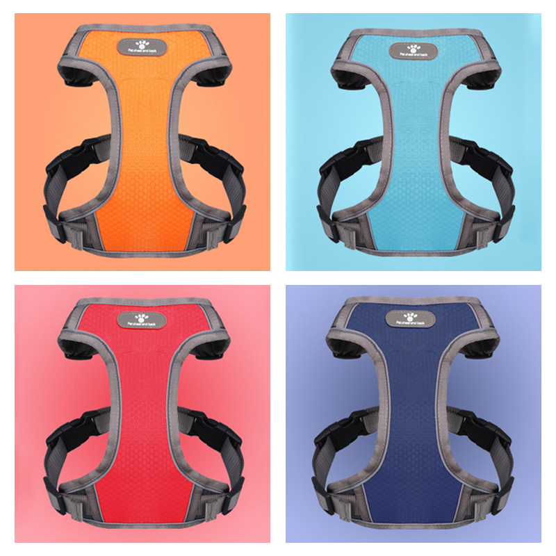 Nueva correa para mascotas transfronteriza anti-escape correa para perro chaleco para mascotas reflectante correa para el pecho del perro al por mayor