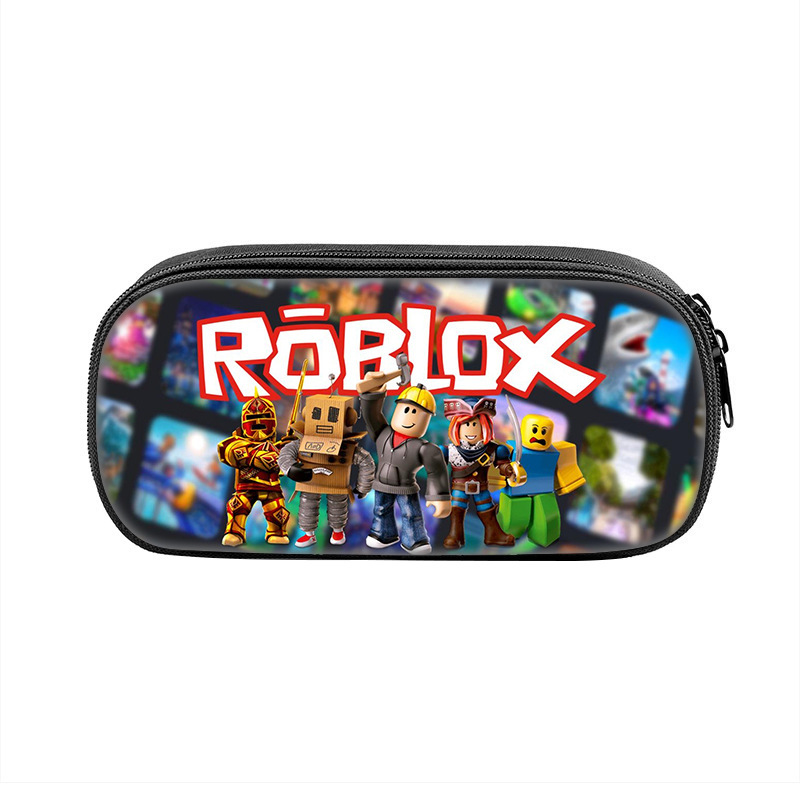 新品ファッション小中学生ペンポーチ男の子女の子robloxファッション漫画ペンポーチ大容量文房具ケース|undefined