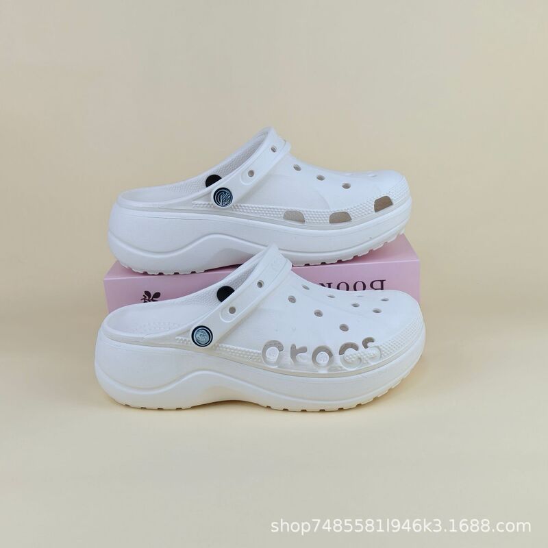2025 New Summer Cloud-Shaped Perforated Shoes for Women, Beiya Thick-Soled Height-Increasing Wear-Resistant Breathable Non-Slip Summer Beach Sandals 2025 New Summer Cloud-Shaped Perforated Shoes for Women, Beiya Thick-Soled Height-Increasing Wear-Resistant Breathable Non-Slip Summer Beach Sandals