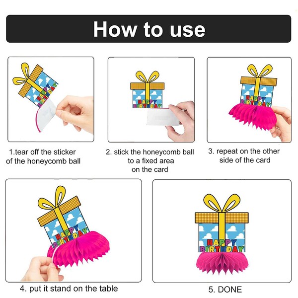 Cross-border edging new style Mario honeycomb ornaments birthday…