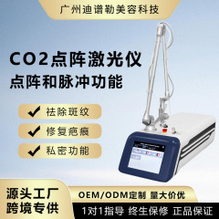 跨境外贸co2点阵激光美容仪面部焕肤祛痘私密紧致美容院祛斑仪