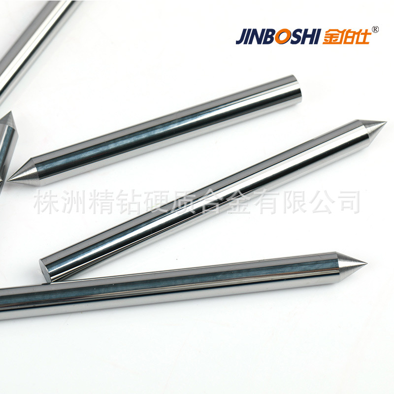 YG8硬质合金钨钢圆棒 精磨尖圆棒 钨钢针D5*200mm 高硬度尖钨钢针