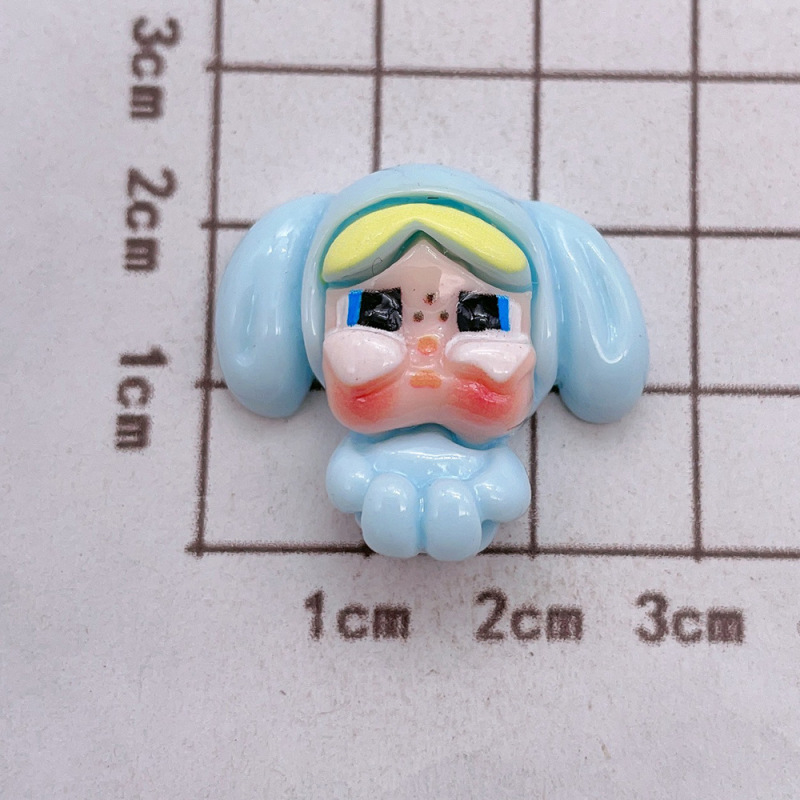 新商品の明るい顔の泣いている子供の女の子の樹脂の部品のdiyクリームのゴムの携帯の箱のコップの靴の服のアクセサリの部品|undefined