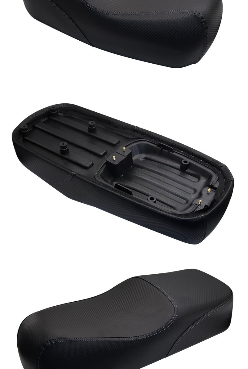 Electric Vehicle Uqi+/U+B/Ub Mechanic Seat Bag Carbon Fiber Integrated Seat Cushion Modification Accessories Seat Bag