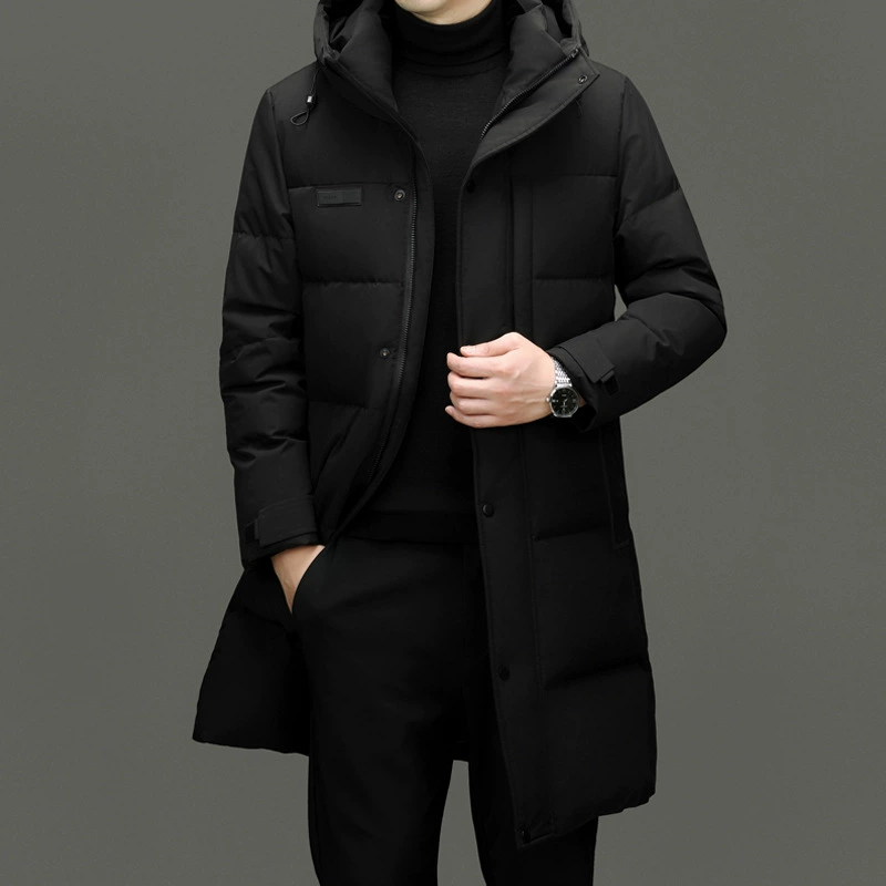 Men's elite winter down jacket, keep warm hoody