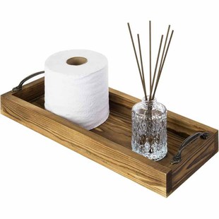 Dongguan Wood Crafts Factory Old Spray-Painted Wooden Bathroom Tissue Storage Wooden Pallet Solid Wood Decorative Wooden Bottom Bracket