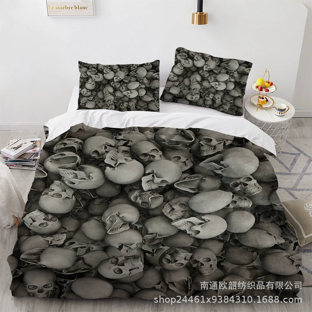 Set, bedspread, duvet cover, wish, Amazon, 3D, 3 piece set
