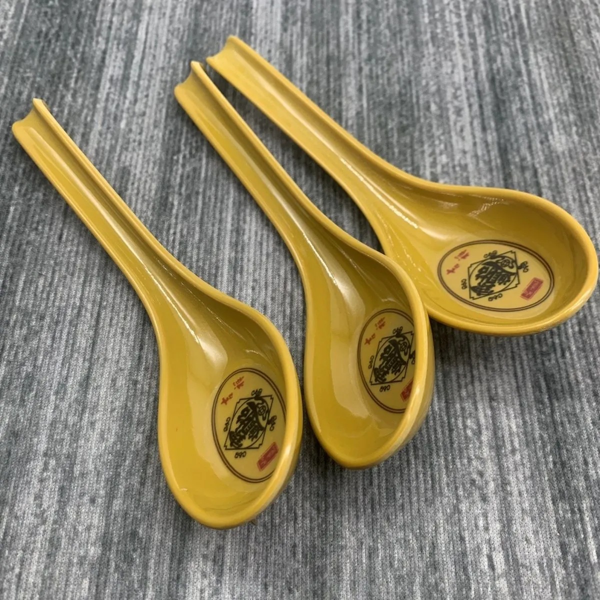 家用長柄小湯勺密胺勺子麻辣燙飯店喝湯勺子耐高溫防摔食品級調羹