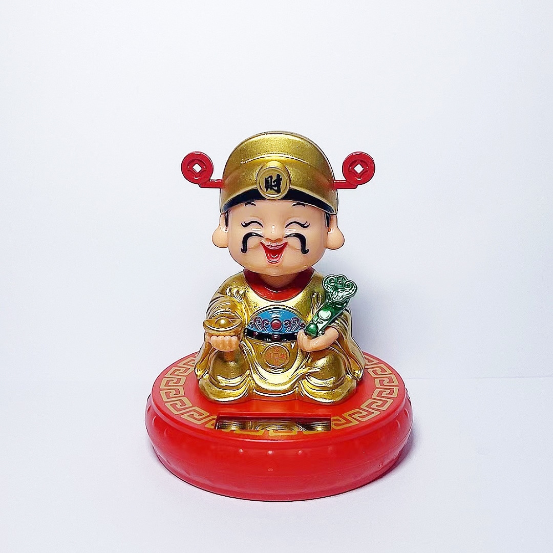 태양광 재물신 장식품, 금색