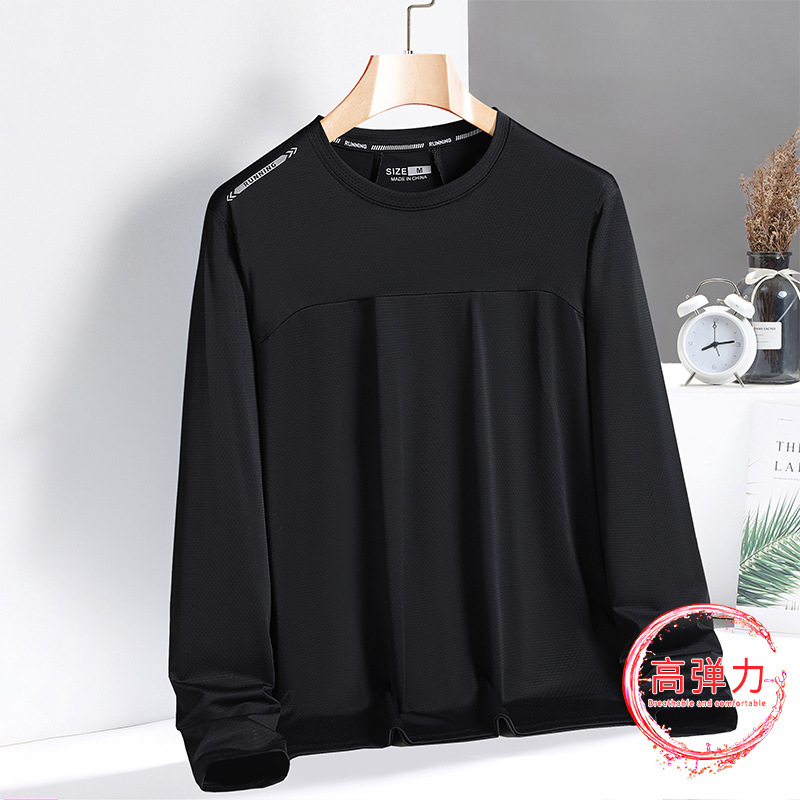 Summer silk long-sleeve