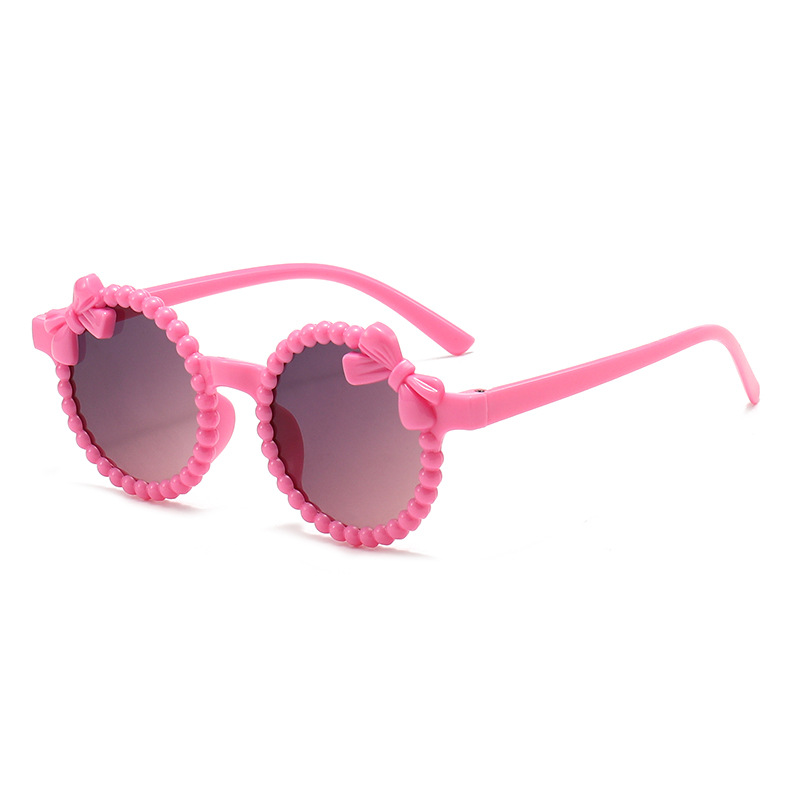 Gafas de sol para niñas de plástico, protección UV400, marco completo, para protección solar y viajes image 4