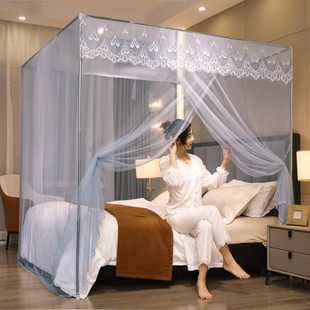 Sheyao Mosquito Net Palace Floor-Standing Detachable Single Door Household Bedroom One-Door Stand Double