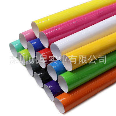 跨境 亮光改色膜 高亮车身改色膜 内饰改装车贴汽车拉花多色