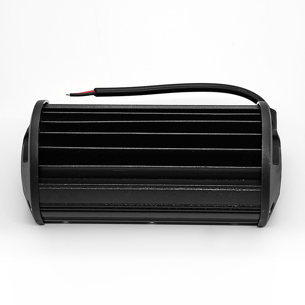 Cross-border car LED work light 120W high-brightness three-row 7inch strip light off-road vehicle roof light front bumper spotlight modification