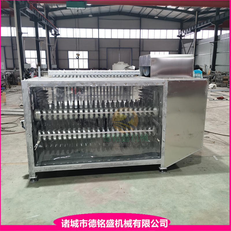 长毛绵羊全自动刨毛机 褪羊毛设备 猪牛羊自动化打毛机