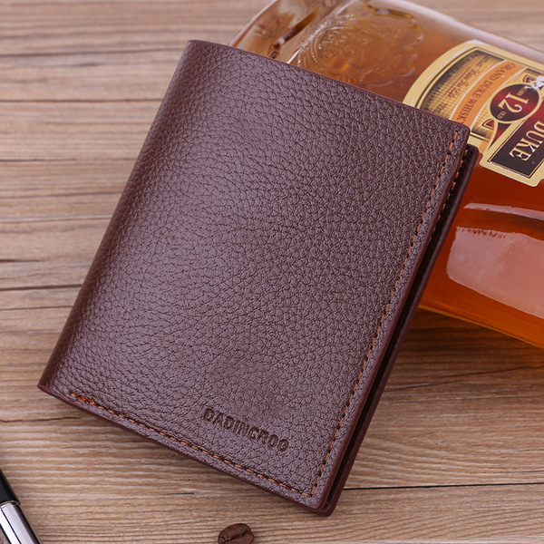 Polyurethane short fashionable wallet