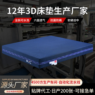 Yishian Tac-Tac-shaped Mattress Household Double Mattress Breathable Mattress Detachable and Washable Mattress Independent Bag Silent Mattress